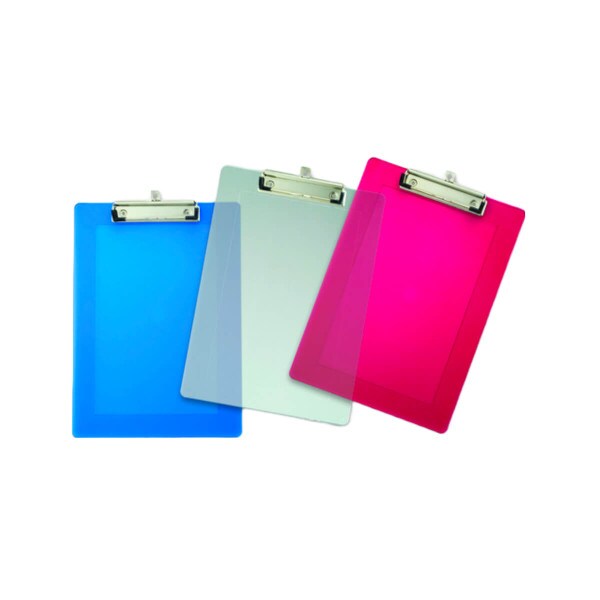 Transparent Colorful Clipboards